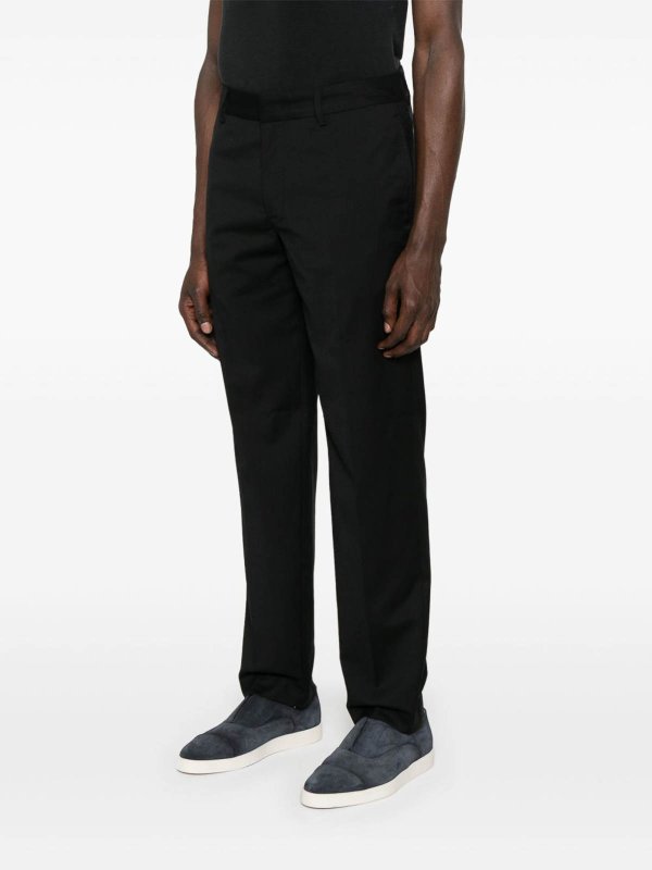 Wool Chino Trousers shop online: EMPORIO ARMANI