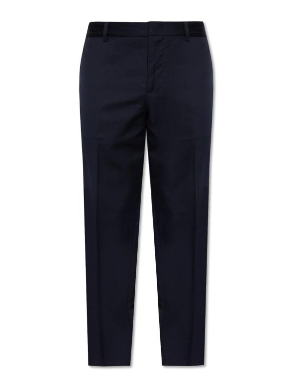 EMPORIO ARMANI: casual trousers - Wool Chino Trousers