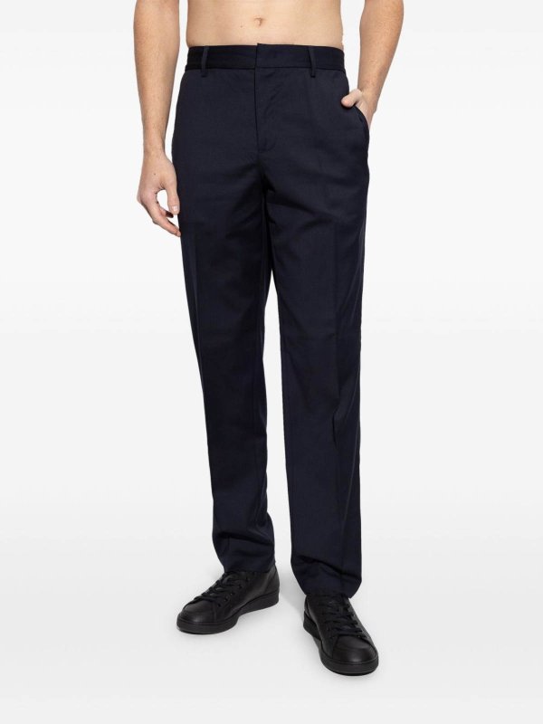 The Best Shops EMPORIO ARMANI: casual trousers - Wool Chino Trousers