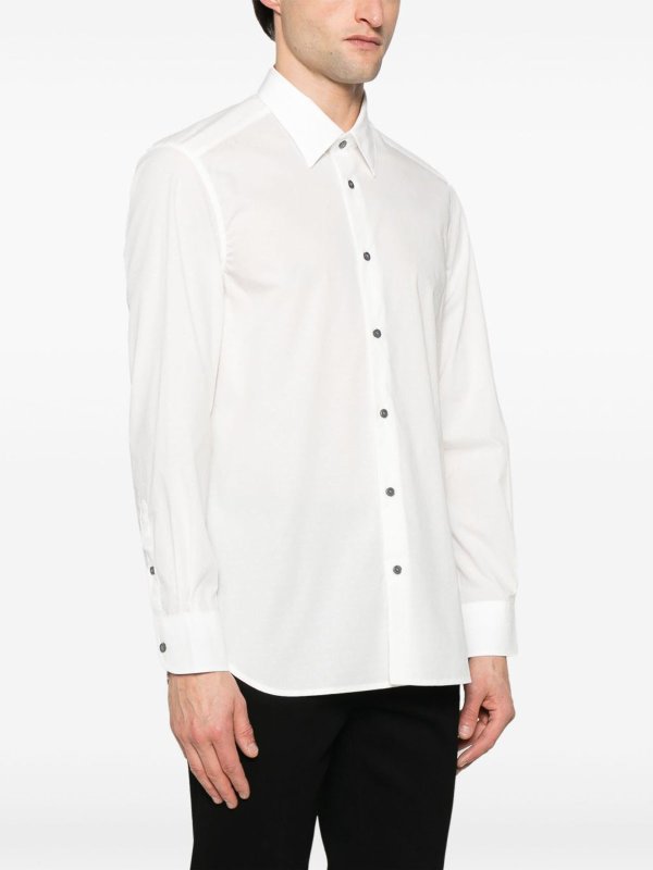 Allover Logo Cotton Shirt shop online: EMPORIO ARMANI