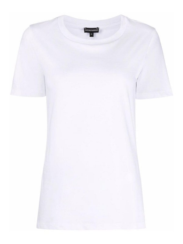 EMPORIO ARMANI: T-shirts - T-Shirt - Weiß