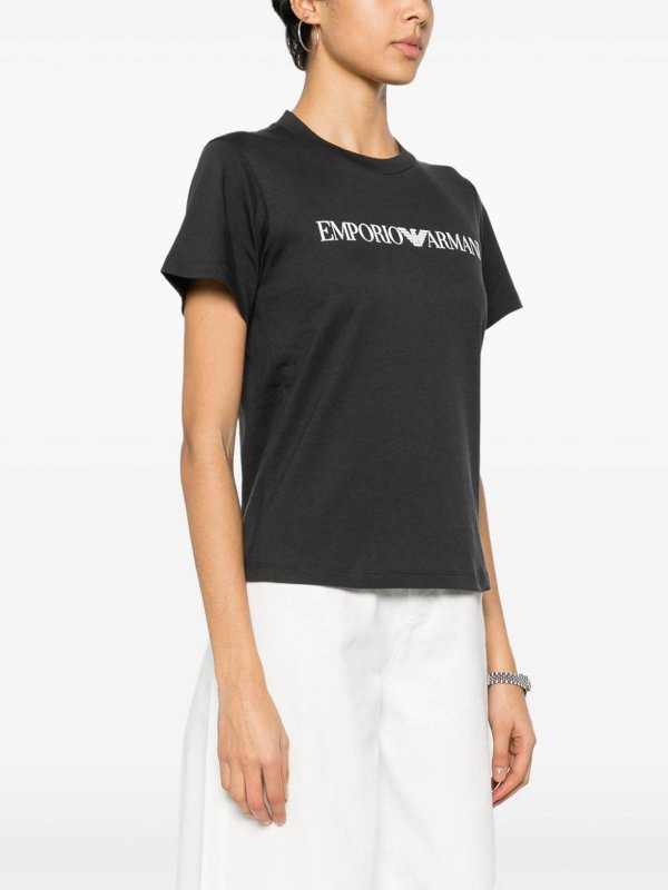 The Best Shops EMPORIO ARMANI: t-shirt - T-shirt in cotone logo