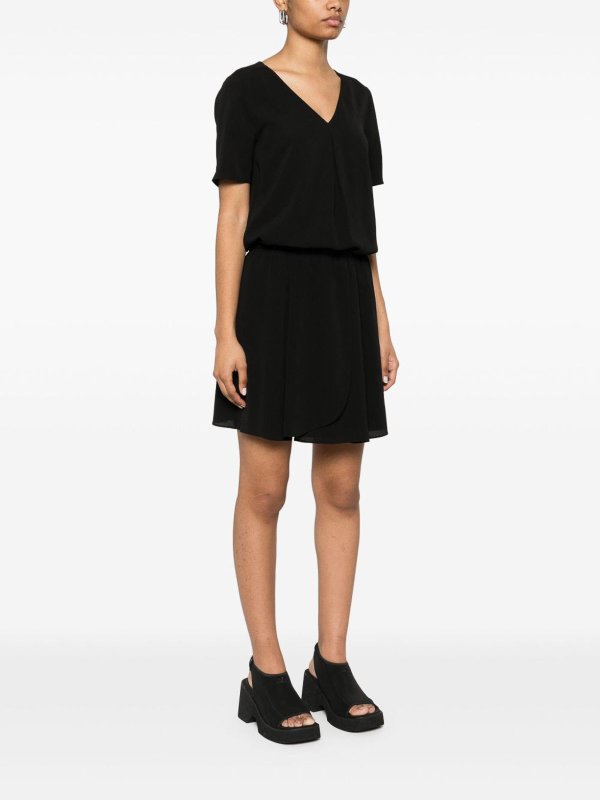 The Best Shops EMPORIO ARMANI: short dresses - Crepe Short Dress