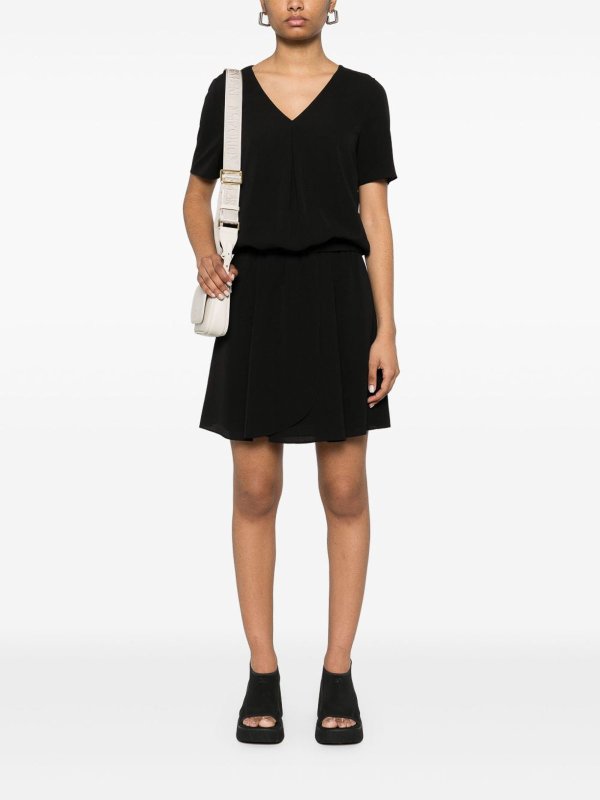 Crepe Short Dress shop online: EMPORIO ARMANI