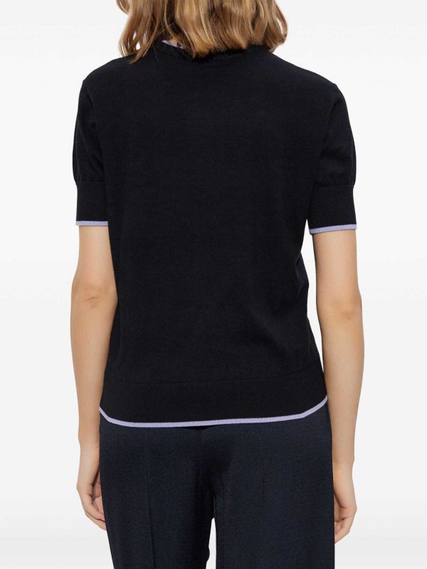 EMPORIO ARMANI: クルーネック online - クルーネック - 黒