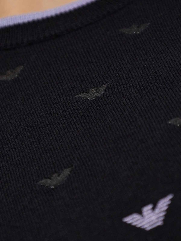 The Best Shops EMPORIO ARMANI: クルーネック - クルーネック - 黒