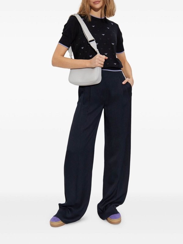 EMPORIO ARMANI buy online クルーネック - 黒