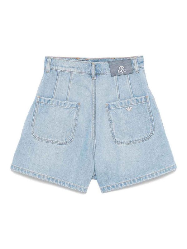 EMPORIO ARMANI: トラウザーショーツ online - ショートパンツ - ブルー