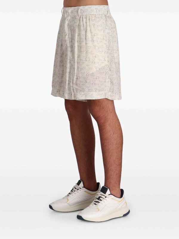 The Best Shops EMPORIO ARMANI: トラウザーショーツ - ショートパンツ - 白