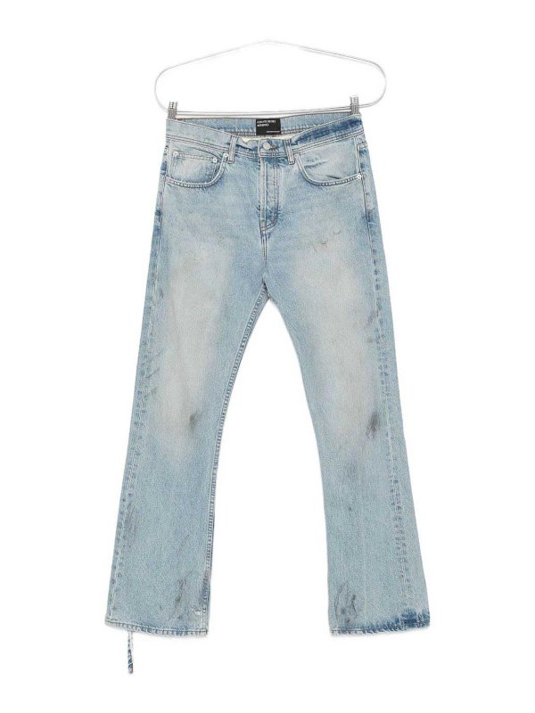 ENFANTS RICHES DÉPRIMÉS: bootcut jeans - Denim Cotton Jeans