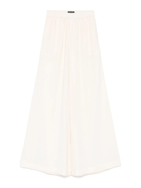 Gianluca Capannolo: Pantalons casual - Pantalons Décontractés - Blanc