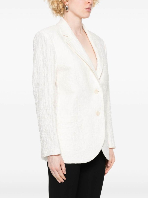 Cotton Blend Blazer Jacket shop online: HARRIS WHARF LONDON