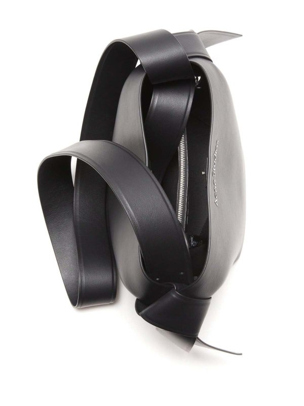 Borsa a tracolla Musubi Mini in pelle shop online: Acne Studios