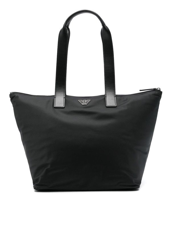 EMPORIO ARMANI: totes bags - Nylon Tote Bag