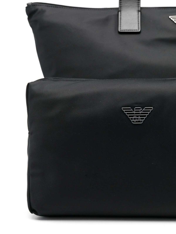 The Best Shops EMPORIO ARMANI: totes bags - Nylon Tote Bag