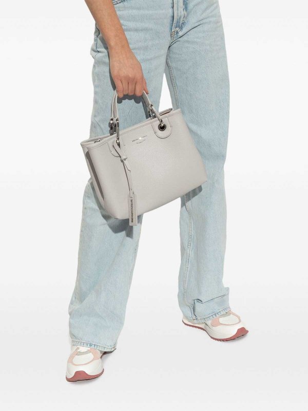 EMPORIO ARMANI: Bolsos Shopping online - Bolso Shopping - Gris Claro
