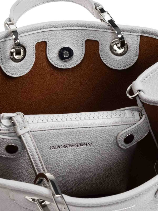 The Best Shops EMPORIO ARMANI: Bolso Shopping - Gris Claro