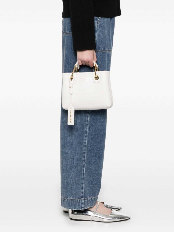 EMPORIO ARMANI buy online トートバッグ - 白