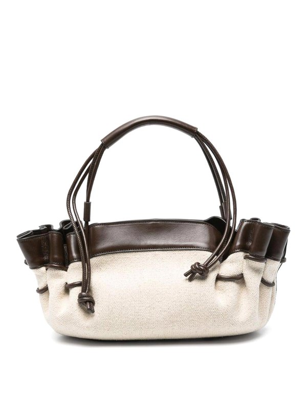 HEREU: shoulder bags - Arta Canvas Shoulder Bag