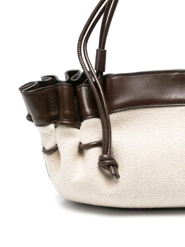 HEREU: shoulder bags online - Arta Canvas Shoulder Bag