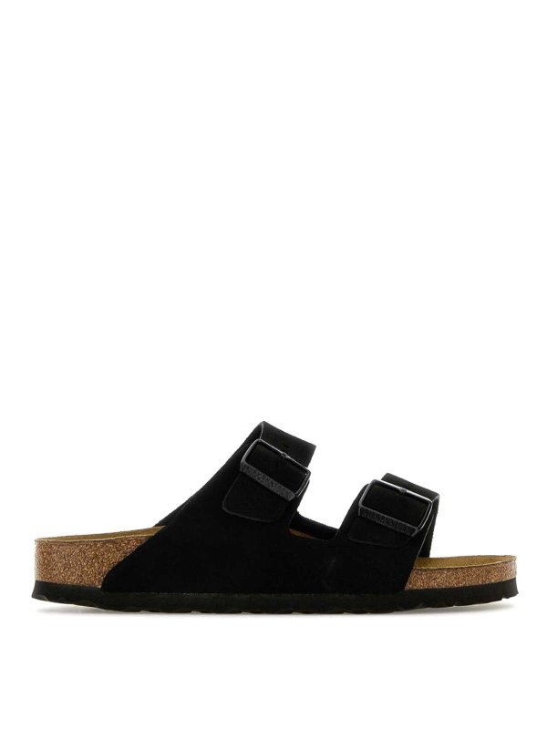 BIRKENSTOCK: サンダル - サンダル - 黒