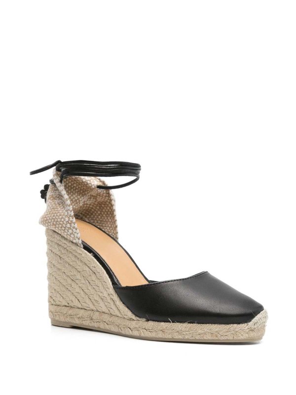 Carina Leather Espadrilles shop online: CASTANER