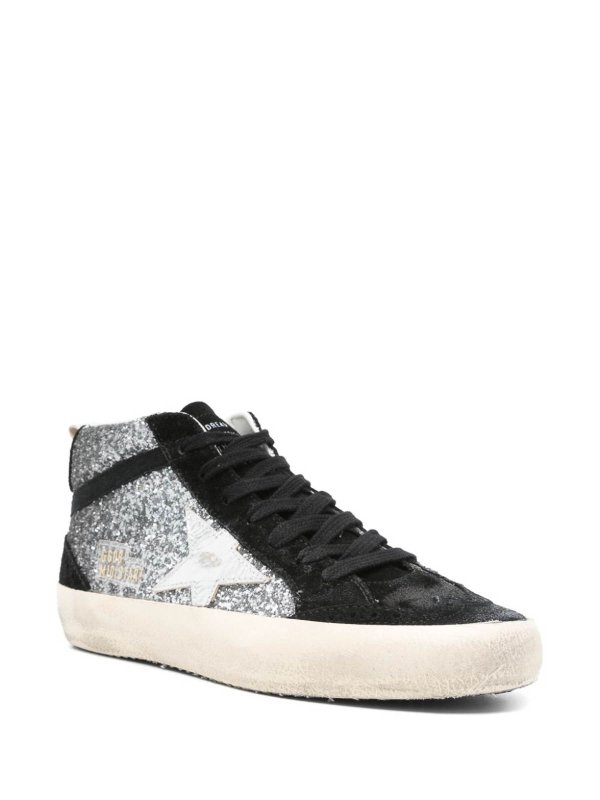 The Best Shops GOLDEN GOOSE: trainers - Mid Star Leather Sneakers