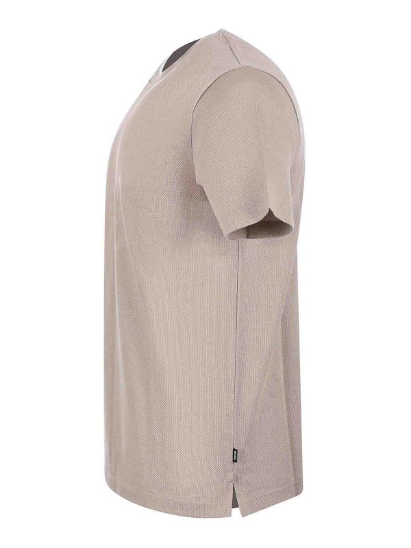 Hugo Boss: T-shirts online - T-Shirt - Beige