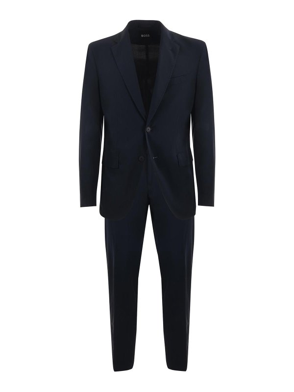 Hugo Boss: Elegante Anzüge - Eleganter Anzug - Blau Hugo Boss: Elegante Anzüge - Eleganter Anzug - Blau