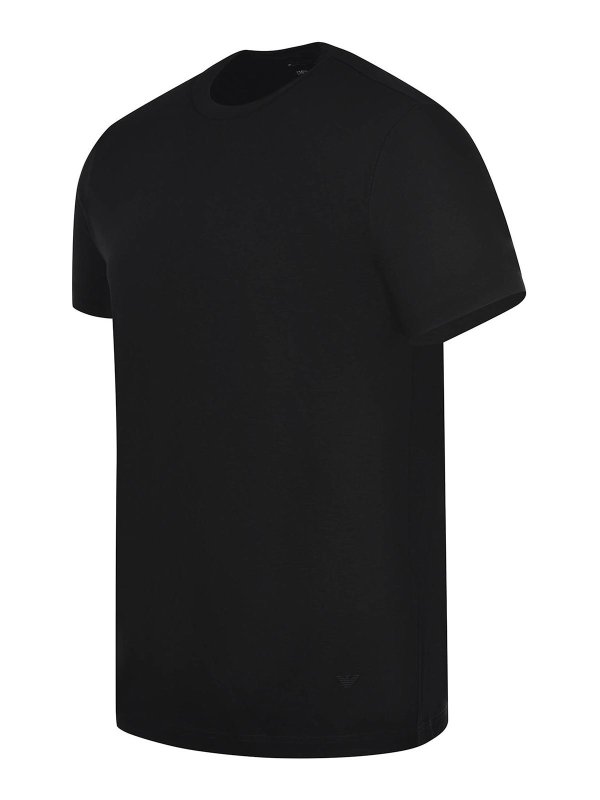 EMPORIO ARMANI: Tシャツ online - Tシャツ - 黒