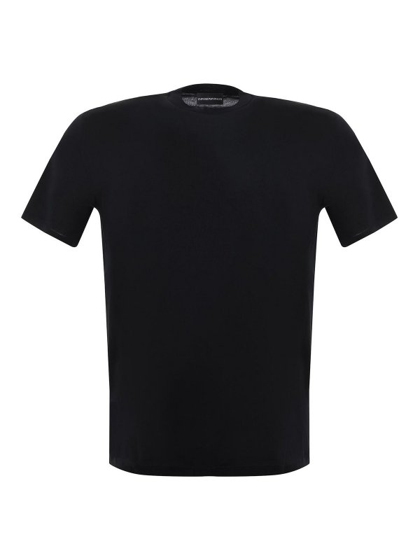 EMPORIO ARMANI: t-shirts - Cotton T-Shirt