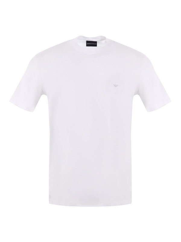 EMPORIO ARMANI: T-shirts - T-Shirt - Weiß