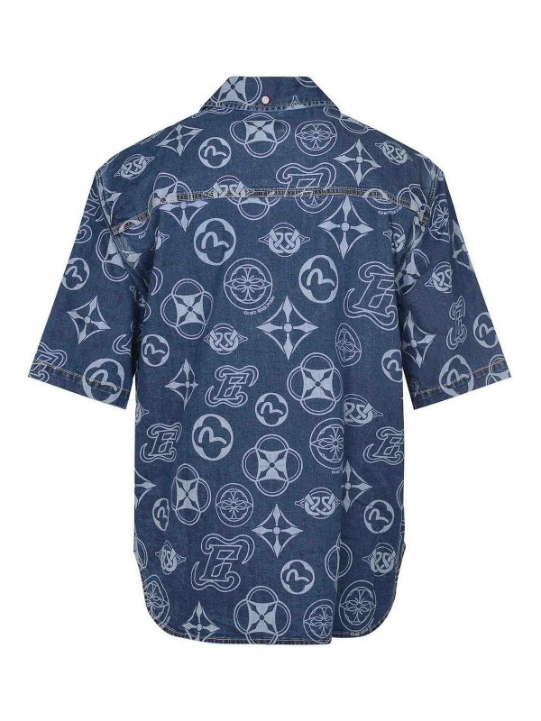 The Best Shops EVISU: shirts - Shirt Made Of Denim