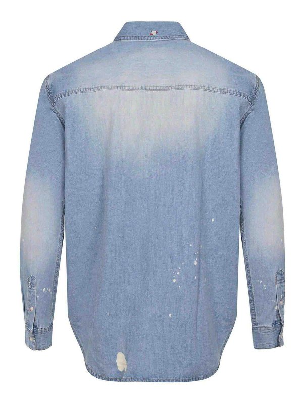 The Best Shops EVISU: Hemden - Hemd - Helles Jeansblau