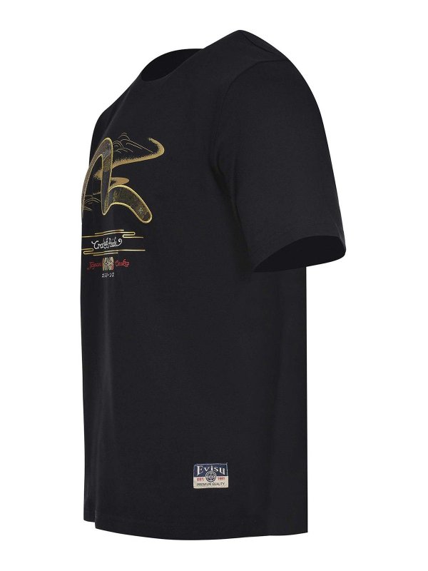 EVISU: T-shirts online - T-Shirt - Schwarz