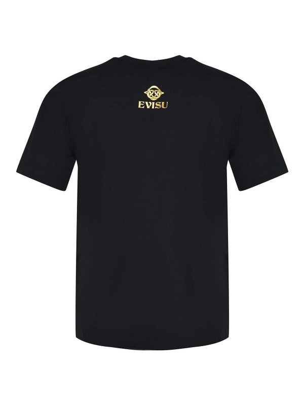 The Best Shops EVISU: T-shirts - T-Shirt - Schwarz