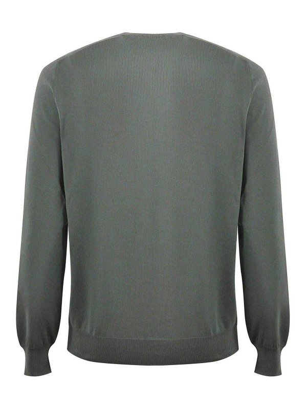 The Best Shops FAY: crew necks - Cotton Yarn Sweater