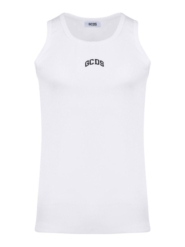 GCDS: Tops und Tank Tops - Top - Weiß