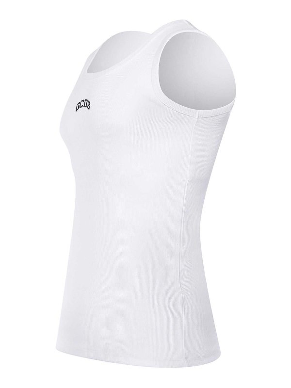 GCDS: Tops und Tank Tops online - Top - Weiß