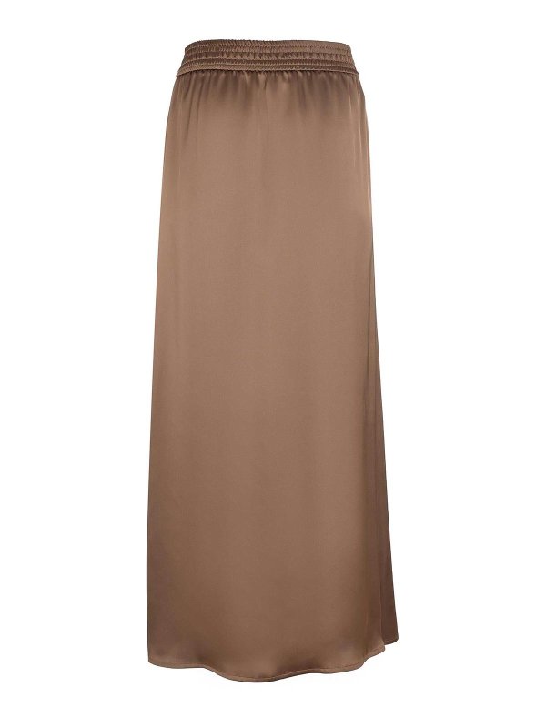 The Best Shops HERNO: Knee length skirts & Midi - Skirt Made Of Satin