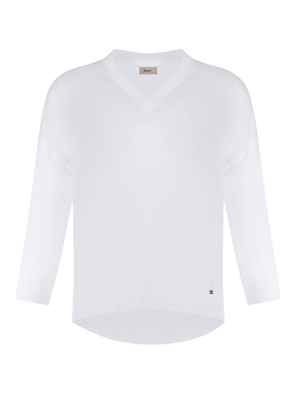 HERNO: クルーネック - クルーネック - 白