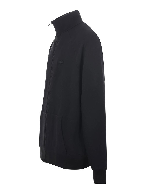 LACOSTE: Sweatshirts & Sweaters online - Cotton Blend Zipped Sweatshirt
