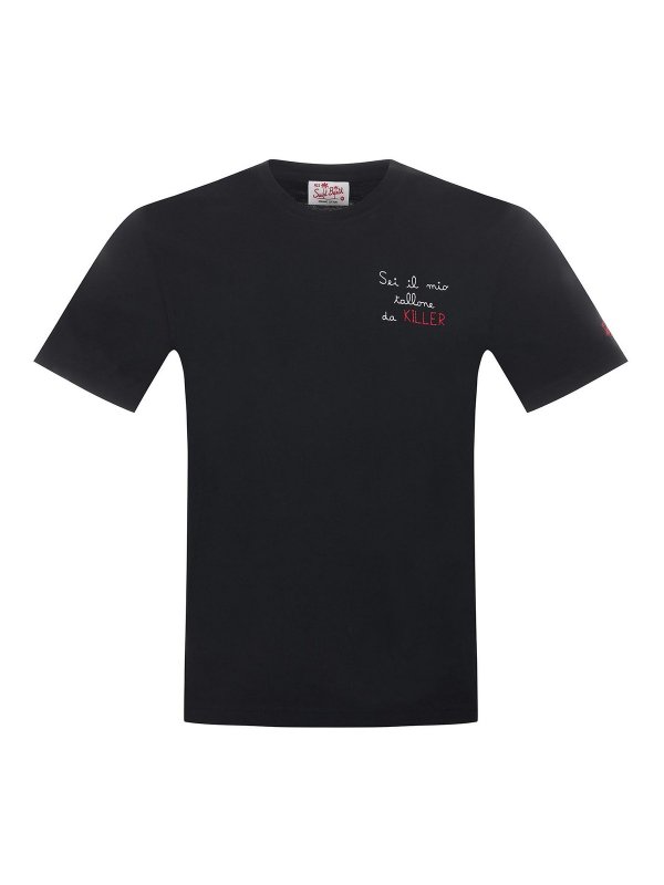 MC2 SAINT BARTH: T-shirts - T-Shirt - Schwarz