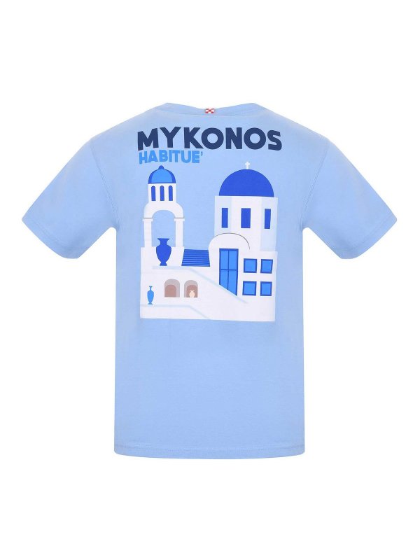 The Best Shops MC2 SAINT BARTH: Camisetas - Camiseta - Azul Claro