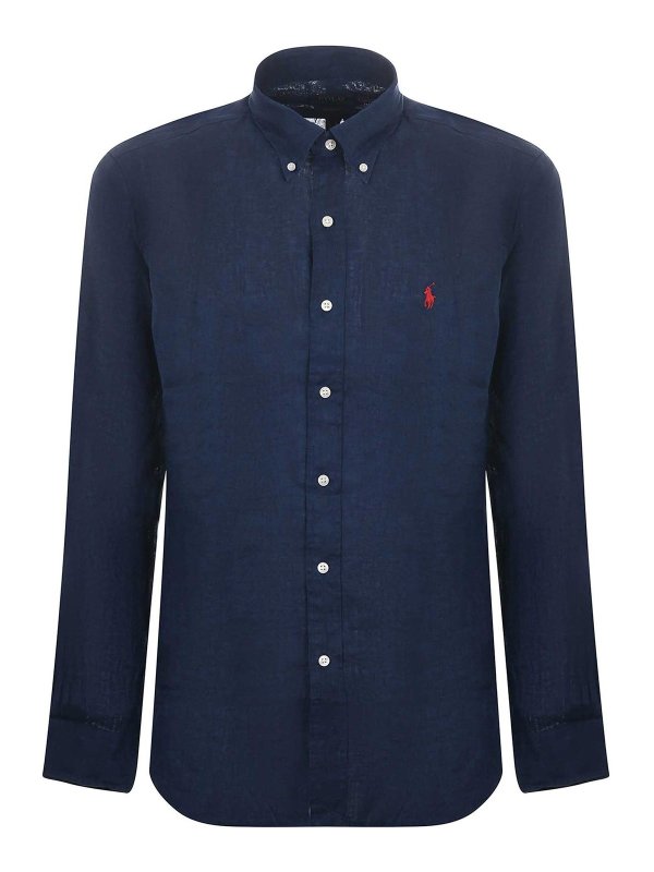POLO RALPH LAUREN: Camisas - Camisa - Azul