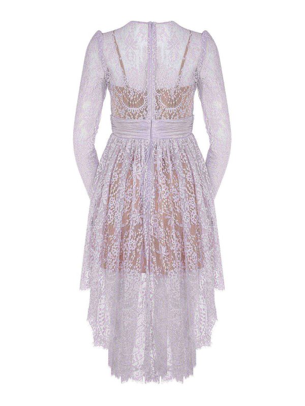 The Best Shops Self Portrait: knee length dresses - Dress Made Of Cotoon Blend