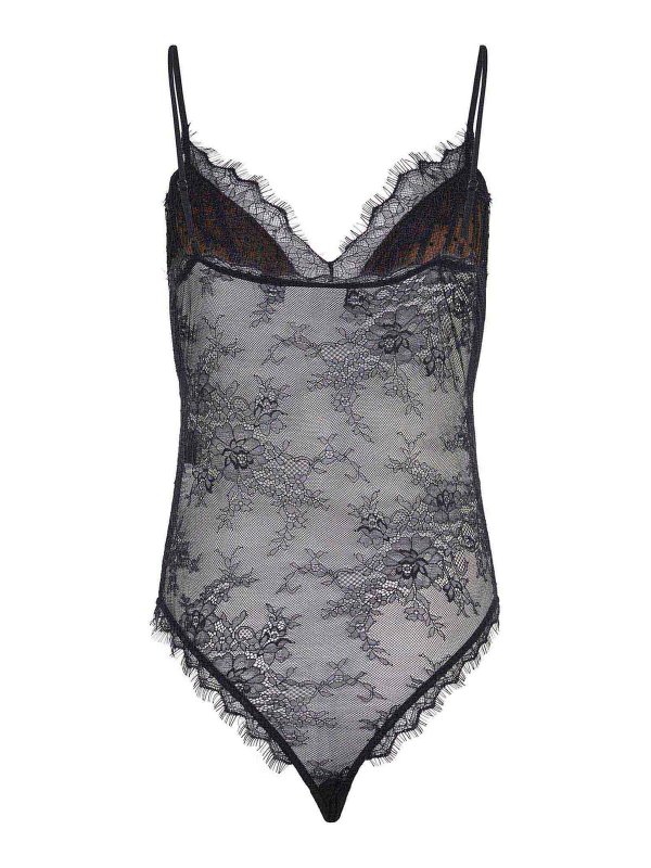 The Best Shops Self Portrait: Top e canotte - Body -face di miscela di poliestere