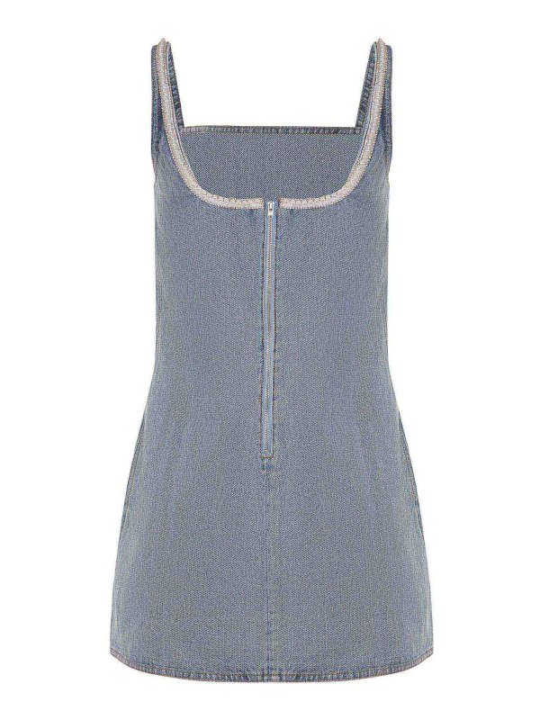 The Best Shops Self Portrait: knee length dresses - Dress Made Of Denim