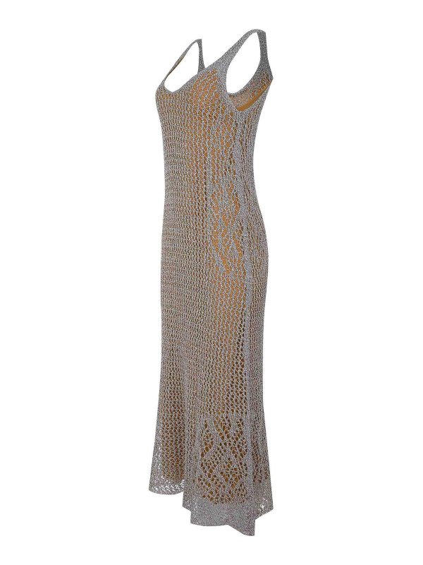 Pinko: knee length dresses online - Dress Made Of  Cotton Blend