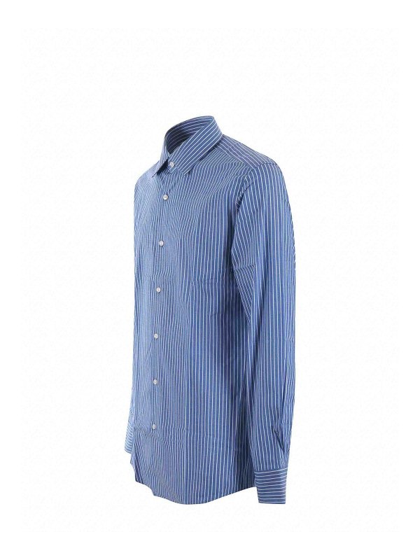 Hugo Boss: camicie online - Camicia in cotone allungato